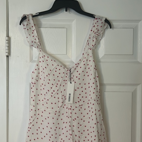 Bbdakota nwt size small women’s dress color white - Picture 2 of 5